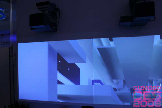 Illustration for article titled Sanyo PLC-XL50, Ultra Short Throw Projector